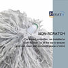 Picture of HEOATH Microfiber Feather Duster with Extendable Pole, 30-100 inches Extra Long Cobweb Duster for Cleaning, Bendable Head, Non-Scratch, Washable Duster for Ceiling, Fan, Furniture