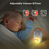 Picture of SOAIY White Noise Machine, Portable Sound Machine for Baby with Night Light, 8 Soothing Sounds and 3 Timers for Traveling, Sleeping