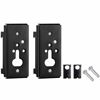 Picture of 1 Pair of 716402-0010 Speaker Black Flush Wall Mount Bracket for Bose WB-50 WB 50 Series II Slideconnect Bracket