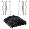 Picture of U Shaped Hair Pins, IKOCO 80pcs of Bun Hair Pins for Women Girls with Storage Box (2.4 Inch)