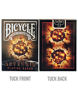 Picture of Bicycle Asteroid Playing Cards , Black