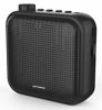 Picture of Voice Amplifier 12W Rechargeable PA System (1200mAh) with Wired Microphone for Teachers, Coaches, Tour Guide and More (Black)