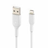 Picture of Belkin Lightning Cable (Boost Charge Lightning to USB Cable for iPhone, iPad, AirPods) MFi-Certified iPhone Charging Cable (White, 3m), Model Number: CAA001bt3MWH