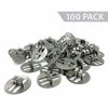 Picture of Universal Wood Wick Clips for Candles | Sustainer Tabs Fit Most Wooden Wicks | Longer Burn Time & Less Wasted Wax (100 Pack)