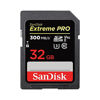 Picture of SanDisk 32GB Extreme PRO SDHC UHS-II Memory Card - C10, U3, V90, 8K, 4K, Full HD Video, SD Card - SDSDXDK-032G-GN4IN