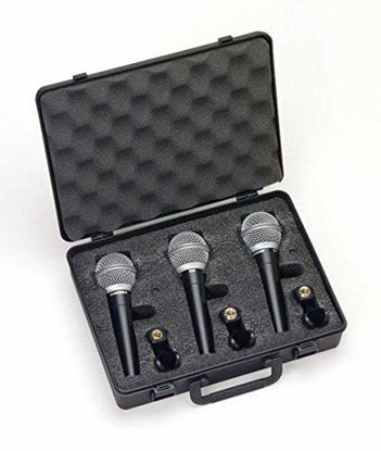 Picture of Samson R21 Dynamic Vocal Microphone - 3-Pack with Case