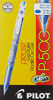 Picture of PILOT Precise P-500 Gel Ink Rolling Ball Stick Pens, Marbled Barrel, Extra Fine Point, Blue Ink, 12-Pack (38601)