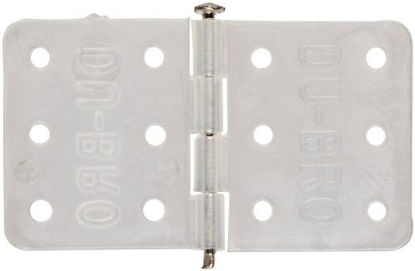 Picture of Du-Bro 117 5/8" x 1-1/8" Standard Size Nylon Hinge (15-Pack)