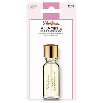 Picture of Sally Hansen Vitamin E Nail and Cuticle Oil, 0.45 Fl Oz, Packaging may vary