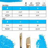 Picture of Princeton Dakota, Series 6300, Synthetic Hog Bristle All Purpose Paint Brush, Angle Bright, 6