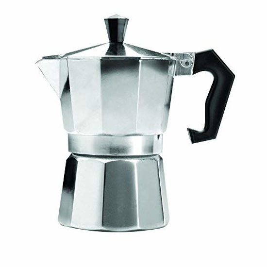 Picture of Primula Stovetop Espresso and Coffee Maker, Moka Pot for Classic Italian and Cuban Café Brewing, Cafetera, Three Cup