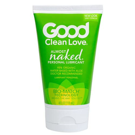 GetUSCart- Good Clean Love Almost Naked Personal Lubricant, Organic  Water-Based Lube with Aloe Vera, Safe for Sex Toys & Condoms, Sexual  Wellness Gel for Men & Women, 4 Oz