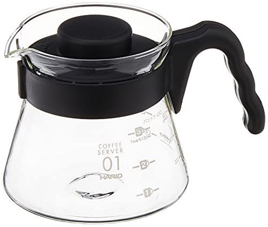 Picture of Hario V60 Glass Coffee Server, 450ml, Black