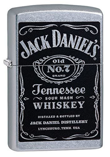 Zippo Jack Daniel's Tennessee Whiskey High Polish Brass Emblem