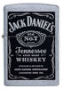 Picture of Zippo Jack Daniel's Tennessee Whiskey Label Street Chrome Pocket Lighter, 5 1/2 x 3 1/2 cm