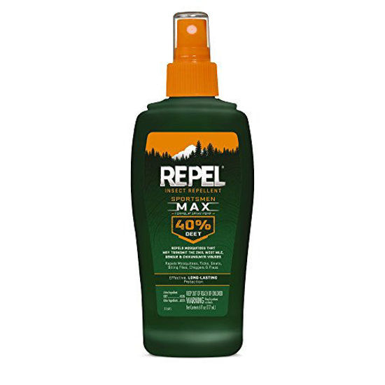 Picture of Repel 94101 HG-94101 Bee Sportsmen Max Formula Spray Pump 40% DEET, 6 fl oz, One Size/6 oz