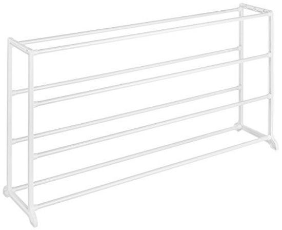 Picture of Whitmor 4 Tier 20 Pair Floor Shoe Rack - White