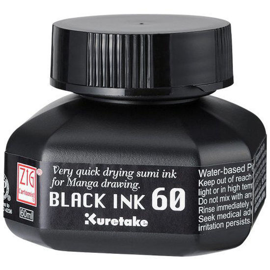 Picture of Zig Cartoonist Highly Opaque Pen Ink, Black