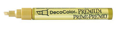 Picture of Marvy Uchida DecoColor Premium Chisel Tip Marker Gold