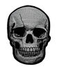 Picture of Zittop Skull Dead Biker Horror Goth Punk Emo Rock DIY Applique Embroidered Sew Iron on Patch