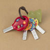 Picture of B. toys - LucKeys - 4 Textured Toy Keys for Babies & Toddlers - Flashlight & Car Sounds - Non-Toxic