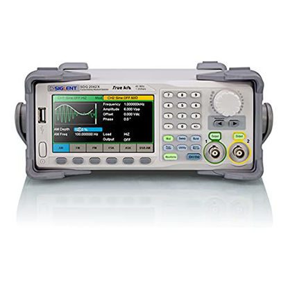 Picture of Siglent Technologies SDG2042X Arbitrary Waveform Function-Generators, 40 MHz, Grey