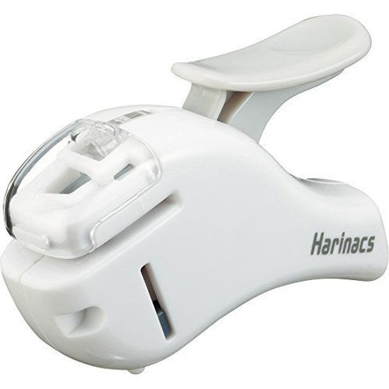 Picture of KOKUYO Stapleless Stapler Harinacs Compact Alpha, White (SLN-MSH305W)