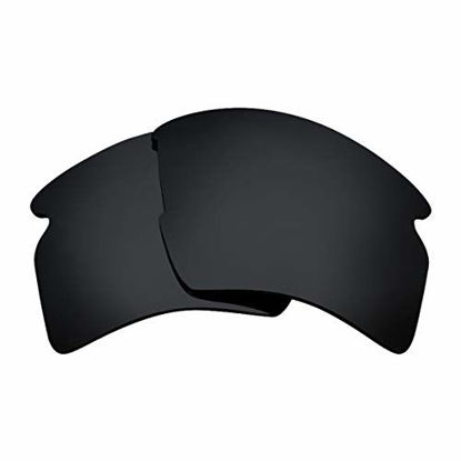 Picture of Seek Optics Replacement Lenses for Oakley FLAK 2.0 XL, Advanced Black Polarized