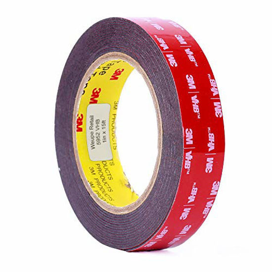 Picture of 3M Scotch 5952 VHB Tape: 1 in. x 15 ft. (Black)