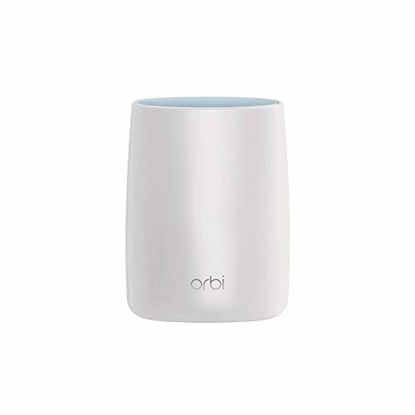 Picture of NETGEAR Orbi Ultra-Performance Whole Home Mesh WiFi Satellite Extender - works with your Orbi Router to add 2,500 sq. feet at speeds up to 3 Gbps, AC3000 (RBS50)