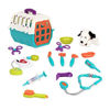 Picture of Battat - Dalmatian Vet Kit - Interactive Vet Clinic and Cage Pretend Play for Kids (15 pieces) , Blue