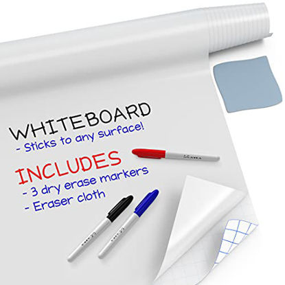 Dry Erase Sticky Notes. Reusable Whiteboard Stickers 3x3 12 Pack.  Suitable for All Smooth Surface. Great for Labels, Lists, Reminders and  Decals.