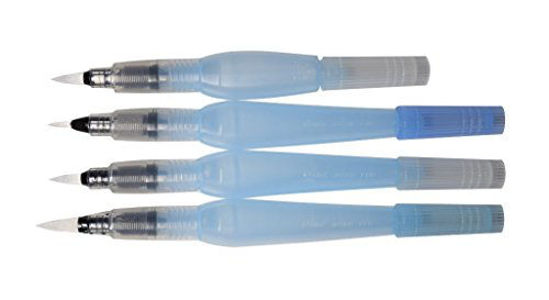 Picture of Pentel Japan Aquash Water-Brush 4 types of set