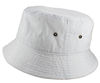 Picture of Gelante 100% Cotton Packable Fishing Hunting Summer Travel Bucket Cap Hat 1900-White-S/M