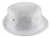 Picture of Gelante 100% Cotton Packable Fishing Hunting Summer Travel Bucket Cap Hat 1900-White-S/M