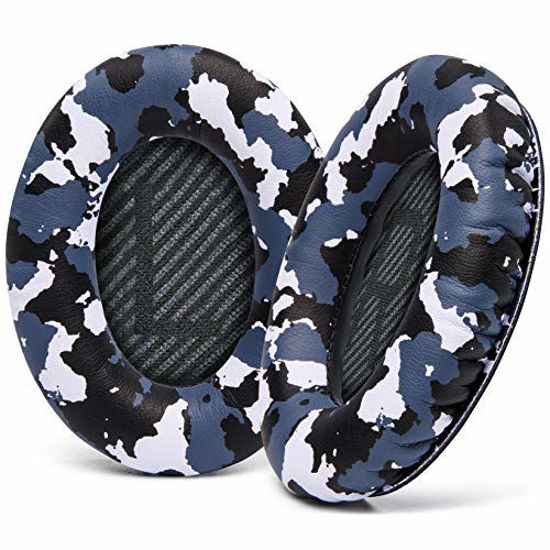 Picture of WC Wicked Cushions Replacement Ear Pads Compatible with Bose QuietComfort 35 (QC35) & QuietComfort 35ii (QC35ii) Headphones & More - Improved Comfort & Durability | (Snow Camo)