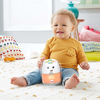 Picture of Fisher-Price Laugh & Learn Babble & Wobble Hub, interactive pretend hub toy with music, lights and learning content for baby and toddler ages 9-36 months