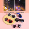 Picture of Heart Sunglasses Heart Effect Diffraction Glasses Festival Accessories Party Rave Lights Glasses Love Gift UV400 Protection