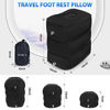 Picture of HOMCA Inflatable Travel Foot Rest Pillow, Adjustable Height Leg Pillow?Fast Inflating Airplane Bed for Toddlers?Footrest Pillow for Office, Airplane?Train?Cars?Home