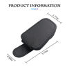 Picture of Fekey&JF Magnetic Leather Sunglasses Holder for Car Sun Visor, Eyeglass Hanger Clip for Car, Sunglasses Organizer Storage, Car Interior Accessories (Black)