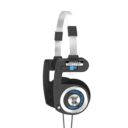 Picture of Koss Porta Pro On Ear Headphones with Case, Black / Silver