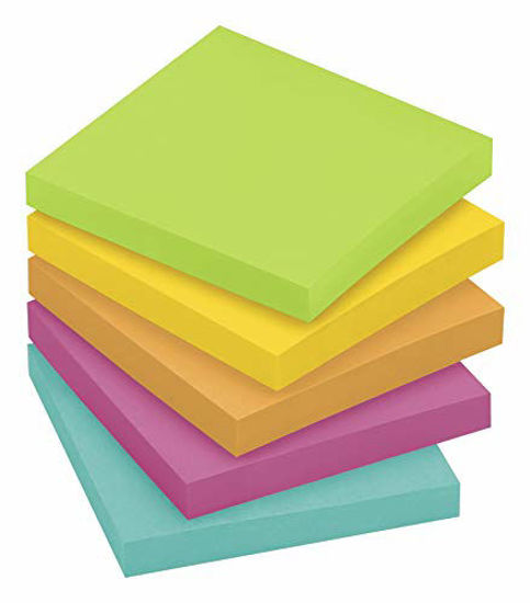 GetUSCart- Post-it Notes, 3x3 in, 5 Pads, America?s #1 Favorite Sticky ...