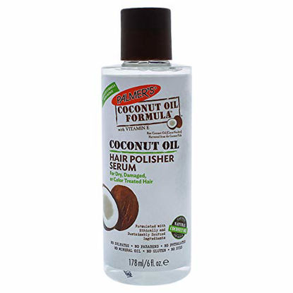 Picture of Palmer's Coconut Oil Formula with Vitamin E Hair Polisher Serum 6 oz