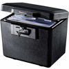 Picture of SentrySafe 1170 Fireproof Box with Key Lock 0.61 Cubic Feet, Black