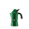 Picture of Bialetti - Moka Express Alpina: Iconic Stovetop Espresso Maker, Moka Pot 3 Cups (4.3 Oz - 130 Ml), Aluminium, Green