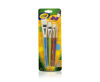 Picture of Crayola Big Paint Brushes, 4 Count Flat Painting Brushes, Paint Supplies