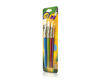 Picture of Crayola Big Paint Brushes, 4 Count Flat Painting Brushes, Paint Supplies