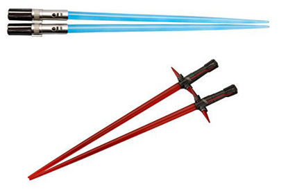 Picture of Kotobukiya Star Wars: Kylo Ren & Rey Lightsaber Battle Chopsticks Set