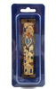 Picture of TALISMAN4U Gold Enamel Jewish MEZUZAH CASE with Scroll Jerusalem Israel Judaica Door Mezuza 4"