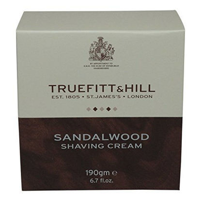 Picture of Truefitt & Hill - Sandalwood Shaving Cream 190g/6.7oz by Truefitt & Hill